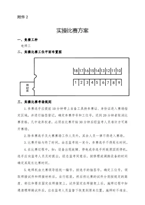 实操比赛方案