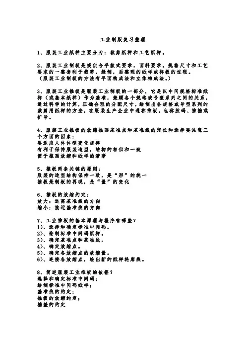 工业制版整理