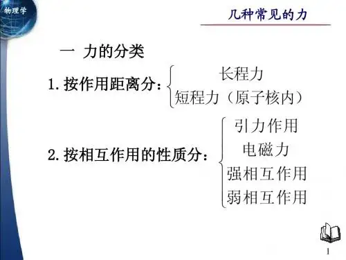 2-2 几种常见的力