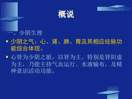 少阴病篇七