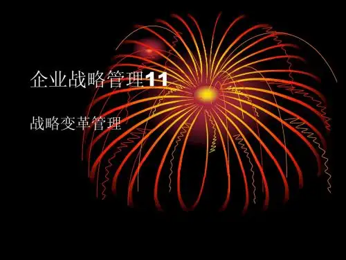企业战略管理11