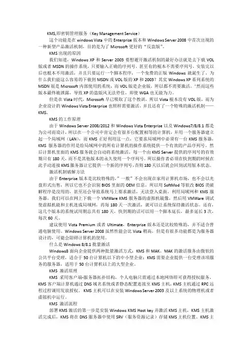 详解 Windows KMS 激活原理