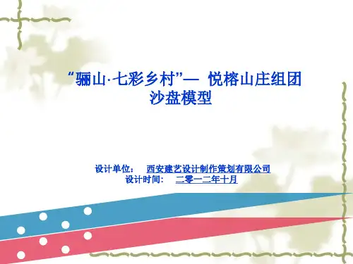 沙盘模型制作方案