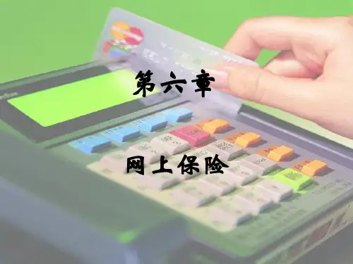 第六章 网上保险