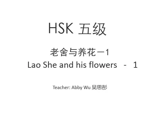 HSK标准教程5下 课件 L18