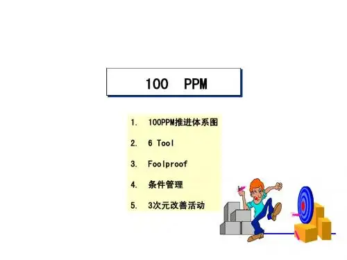 质量改善--100PPM推进体系图6 Tool
