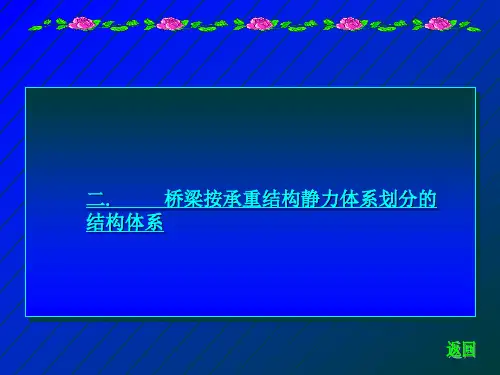 力学分类几种桥型介绍