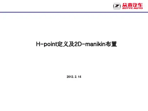 H-point定义及2D-manikin布置0002