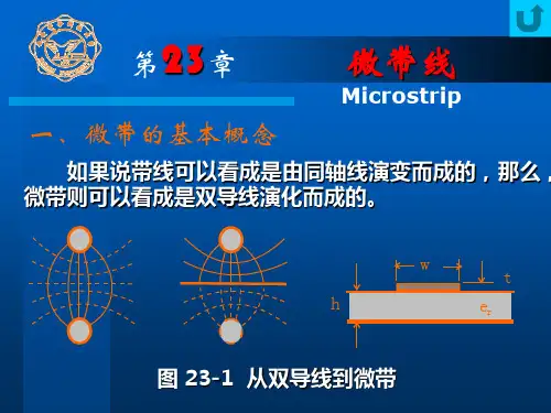 微带的基本概念