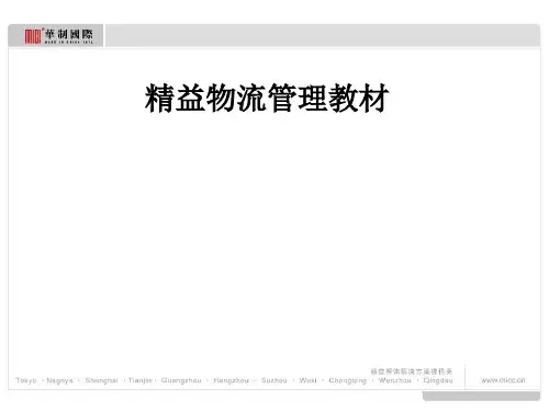 精益物流管理教材