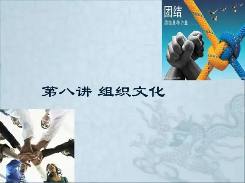 《管理学组织文化》PPT课件