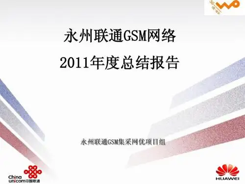 永州联通GSM网络2011年度总结报告