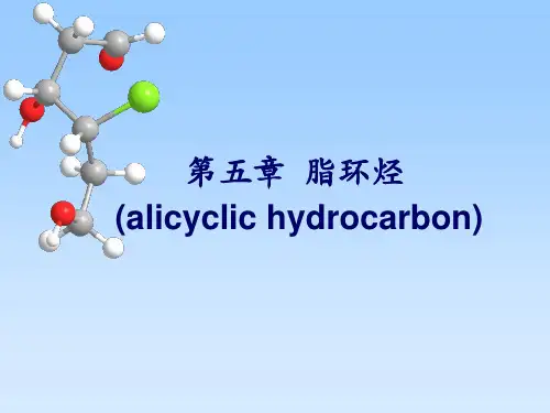 05第5章脂环烃 共59页
