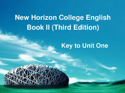 KeytoBook2Unit1