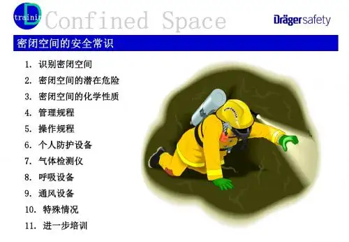 密闭空间安全作业常识