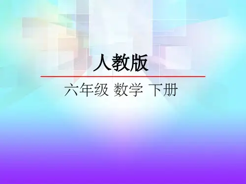 人教版六年级数学下册整理和复习数的认识精ppt课件