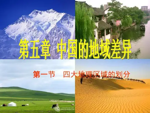 公开课湘教版八年级地理下册四大地理区域的划分共54页文档