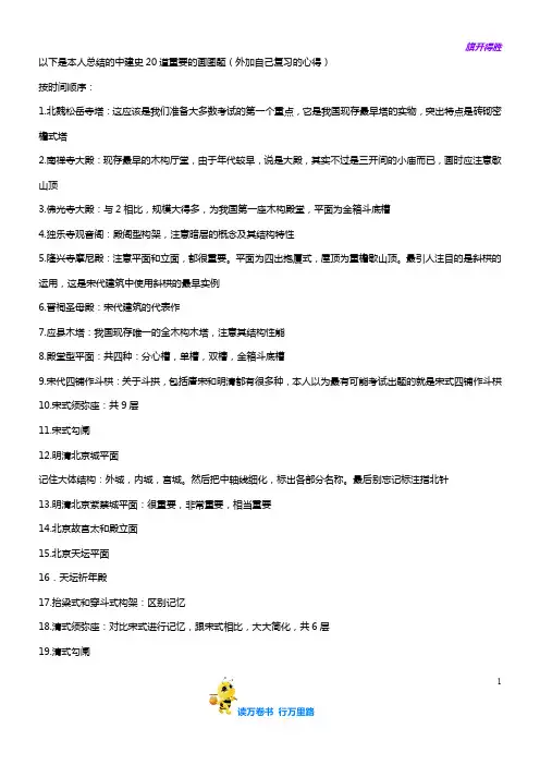 中建史 画图题