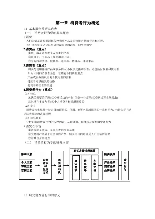 消费者行为学 3