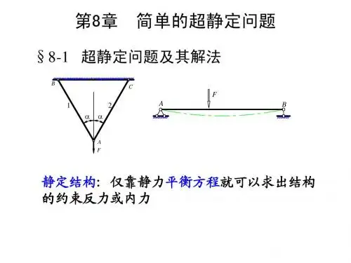 8-简单的超静定问题