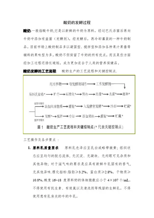 酸奶发酵详细过程
