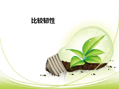 《比较韧性》我们周围的材料教学课件