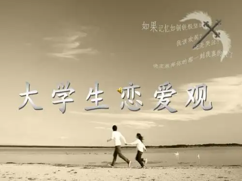 思修课 大学生恋爱观
