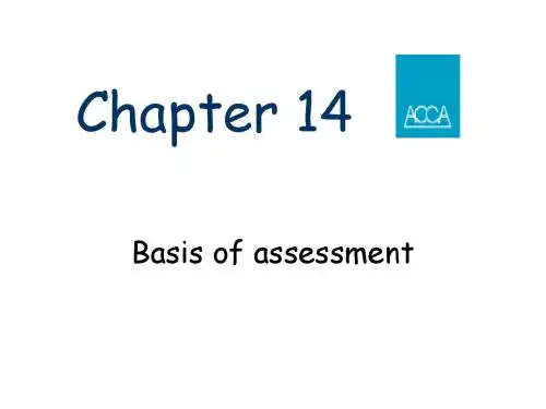 F6 Taxation Chapter14,15,16,17