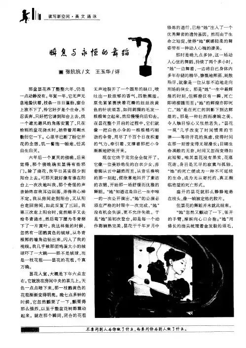 瞬息与永恒的舞蹈