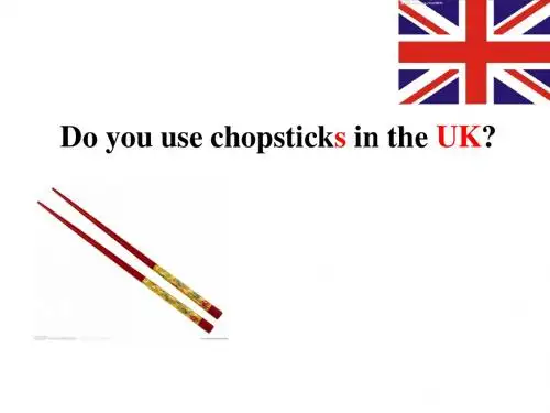M1U1 Do you use chopsticks in the UK