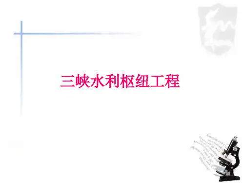 三峡水利枢纽工程