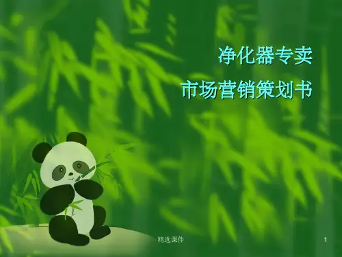 净化器营销策略