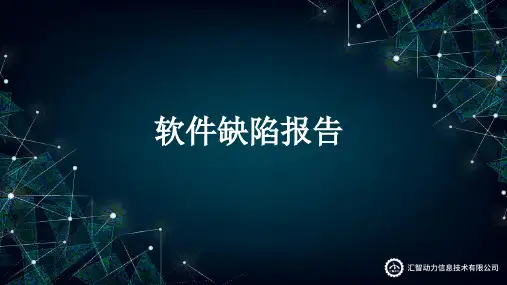 5.5软件缺陷报告