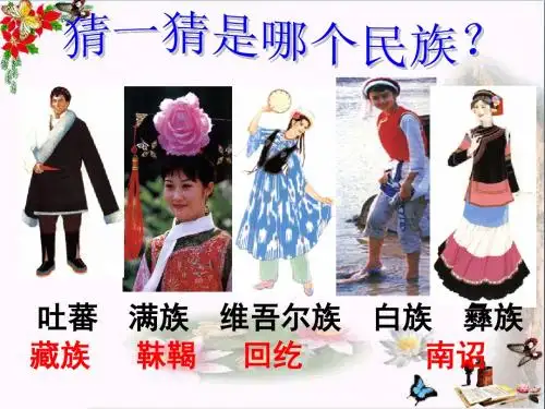 和同为一家PPT优秀课件8 北师大版