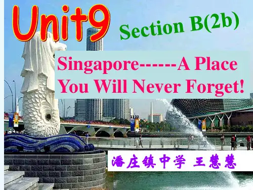英语人教版八年级下册Unit 9.  Singapore