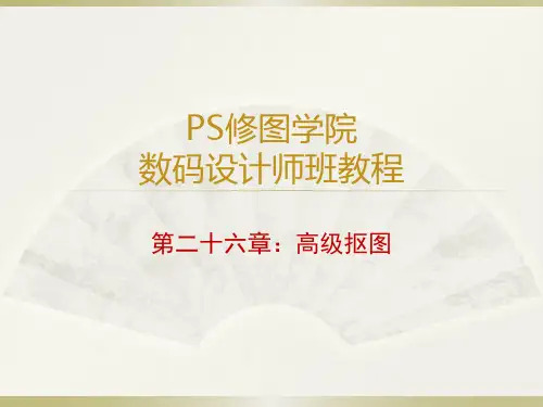 高级抠图手法大全