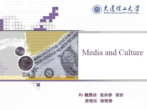 media-and-culture主题PPT