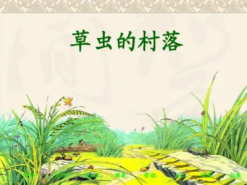 草虫的村落
