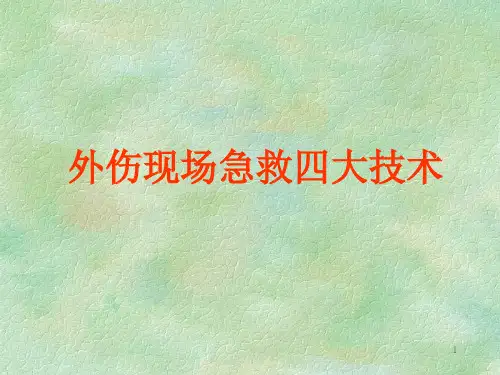 外伤急救