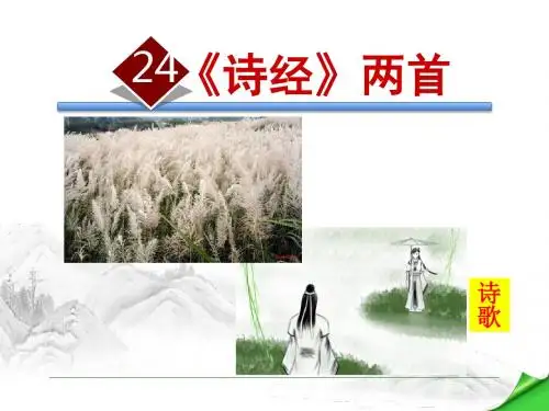 24.《诗经》两首