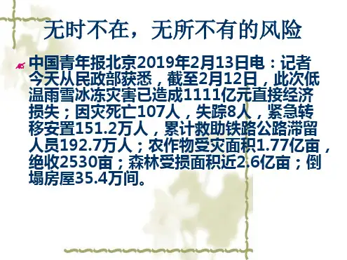 第1章风险与风险管理