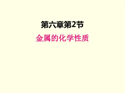 九年级下册化学课件(科粤版)金属的化学性质