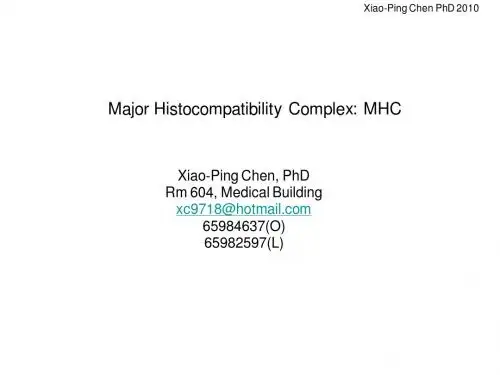 MHC_and_Ag_presentation_II