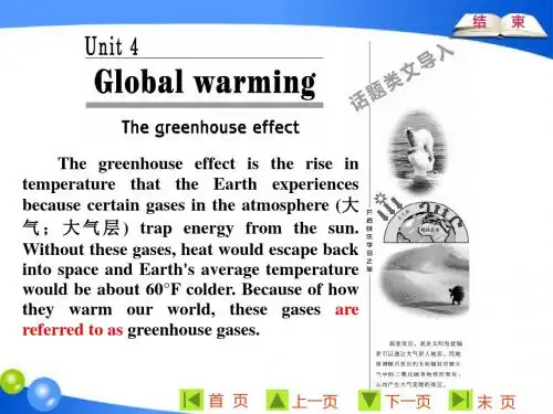 2018-2019学年高二英语人教版选修6课件：Unit 4 Section Ⅰ Warming Up