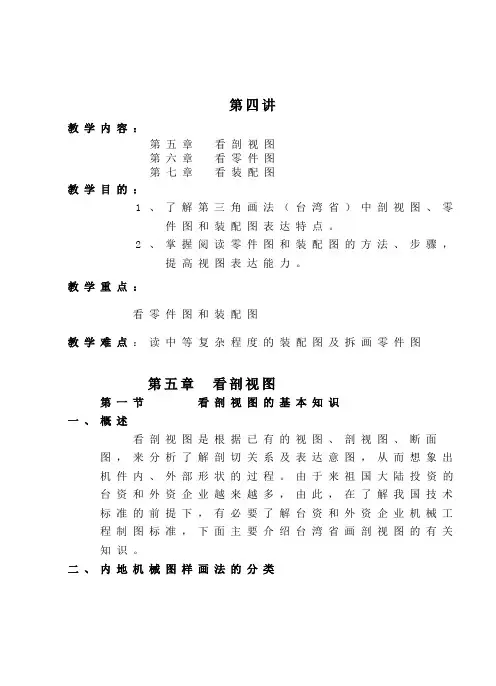剖视图零件图机械图