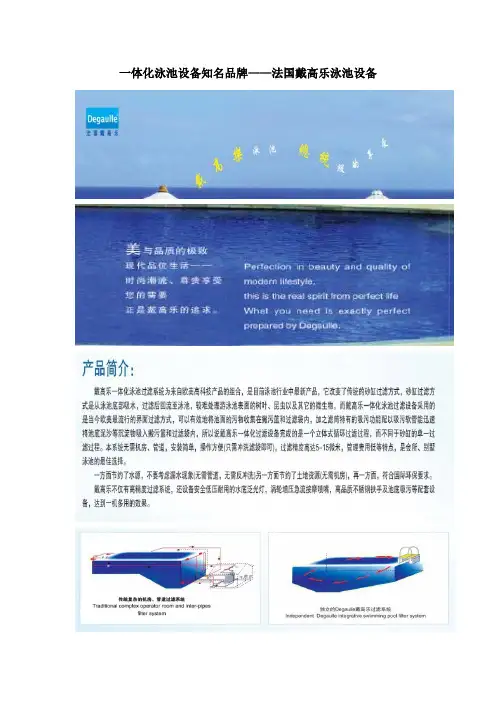 一体化泳池设备知名品牌