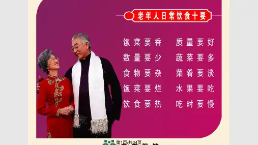饮食照料PPT课件
