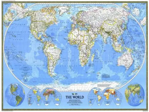 8、世界地图引出的发现