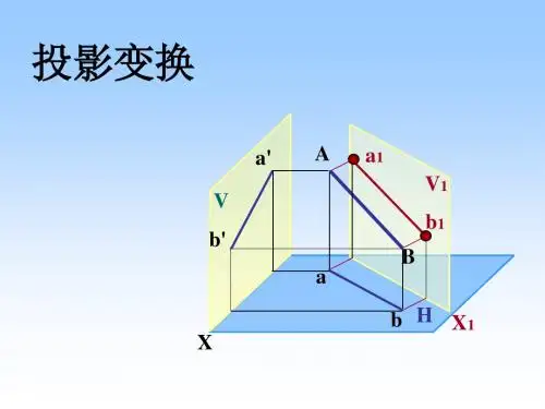 第八次课投影变换