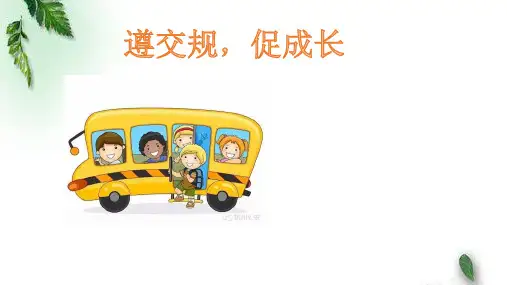 交通安全法制课PPT课件